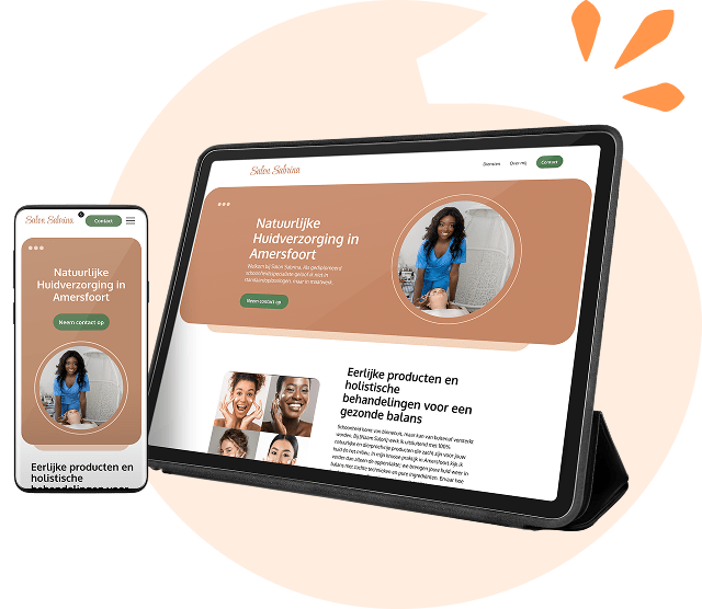 Website voor beautybranche